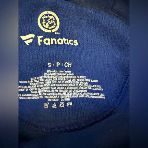 Fanatics New York Islanders Blue Hoodie - Picture 2 of 2